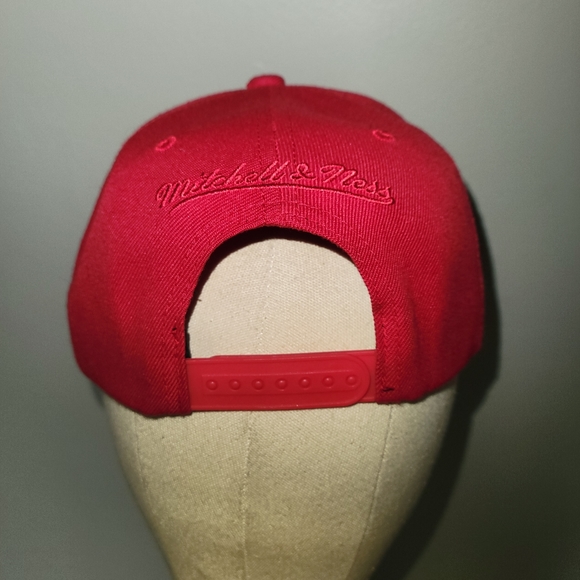Toronto Raptors Mitchell & Ness Hardwood Classic Snapback Hat - Picture 3 of 4